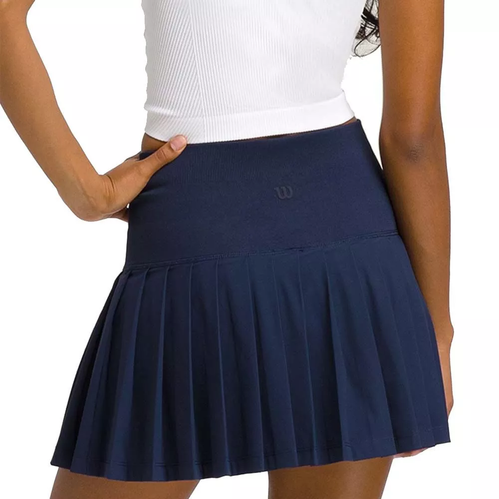 Wilson Midtown Tennisrock Damen Marineblau