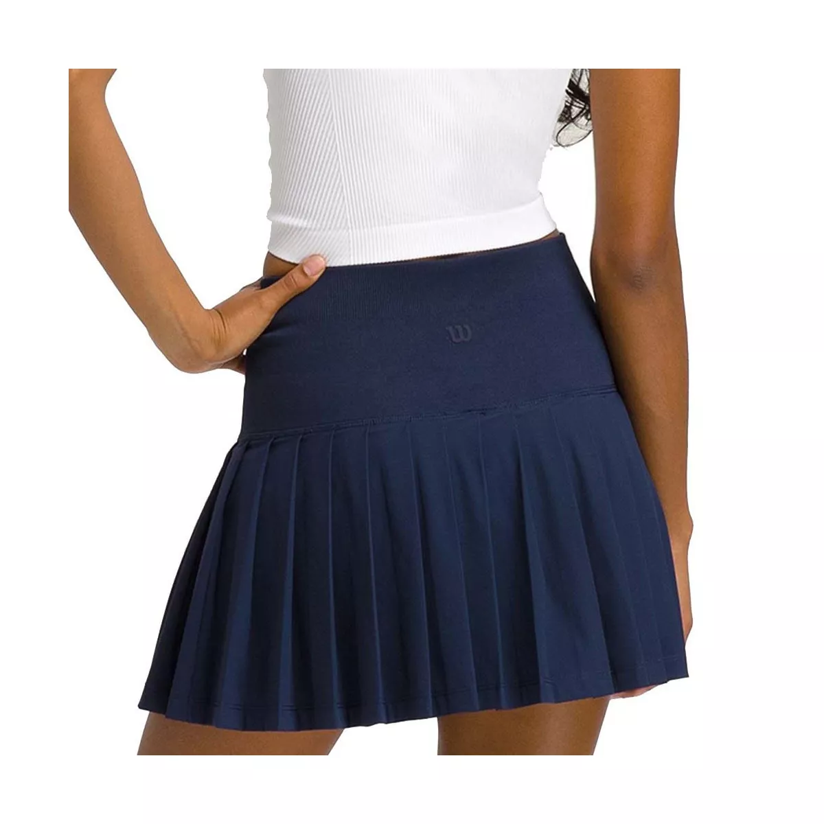 Wilson Midtown Tennisrock Damen Marineblau