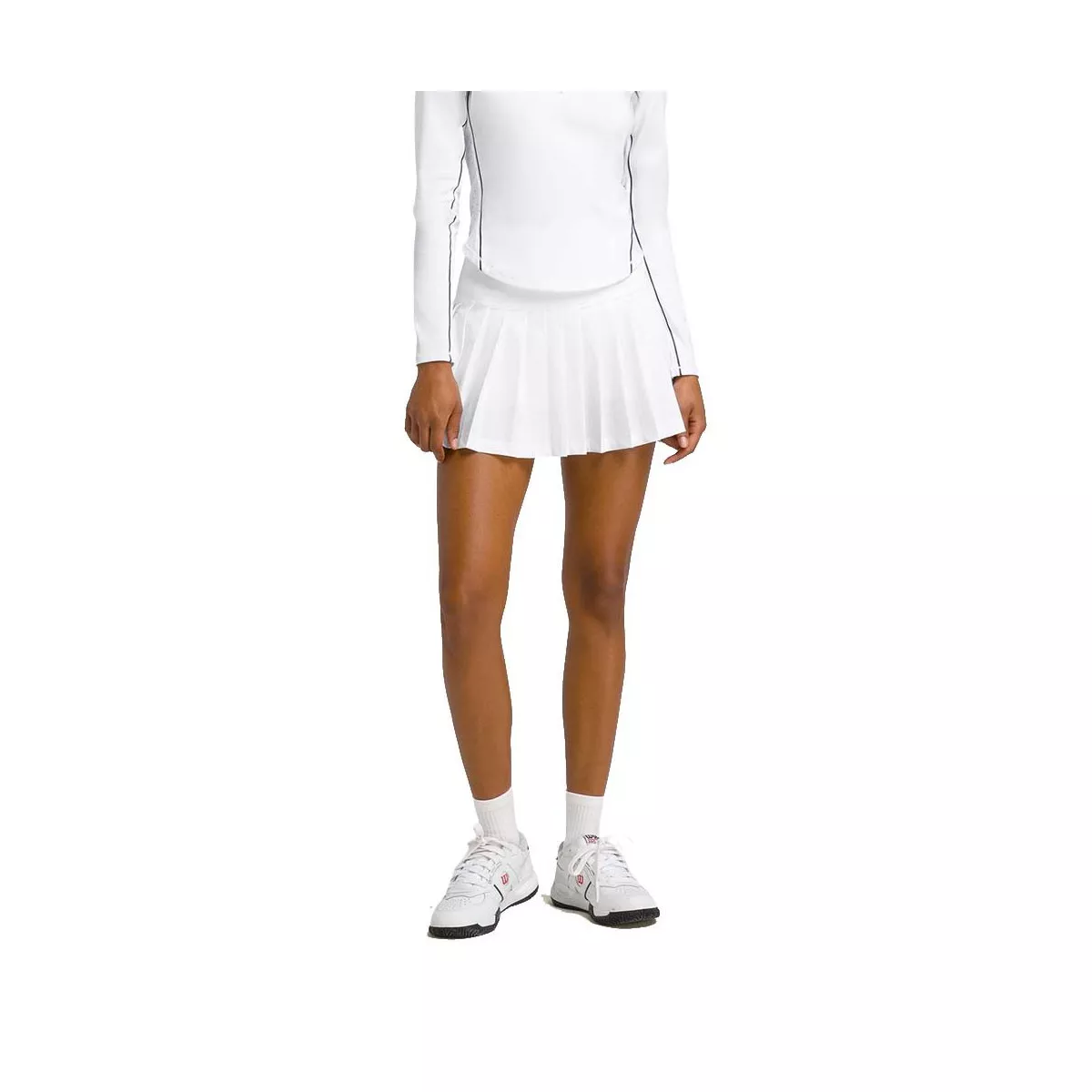 Wilson Midtown Tennisrock Damen Wei&szlig;