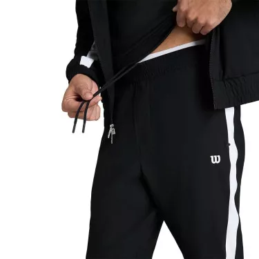Wilson Grand Slam Jogginghose Herren Schwarz / Wei&szlig;
