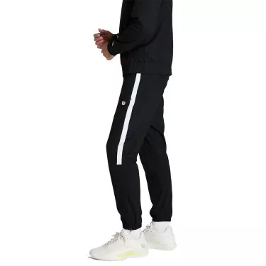 Wilson Grand Slam Jogginghose Herren Schwarz / Wei&szlig;