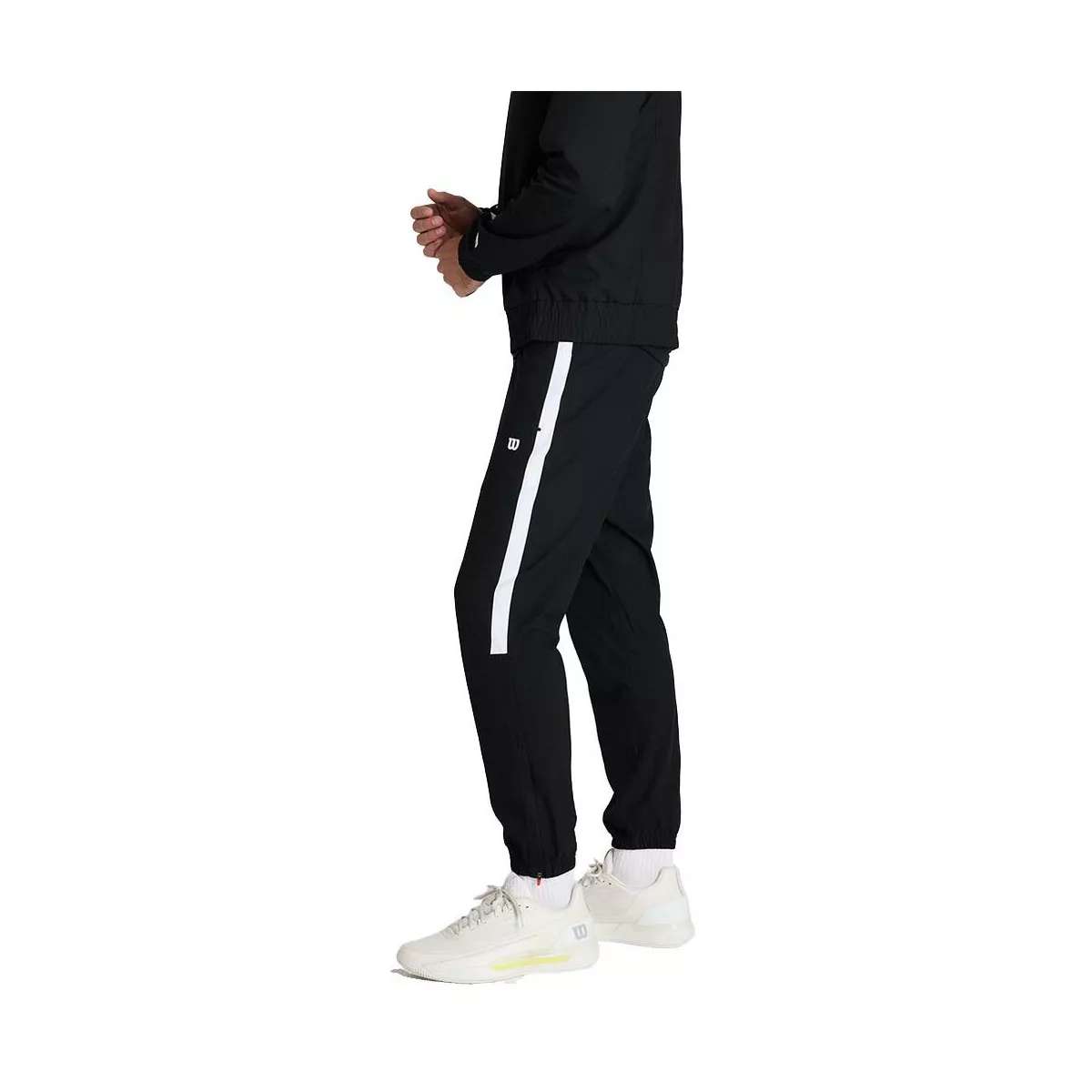 Wilson Grand Slam Jogginghose Herren Schwarz / Wei&szlig;