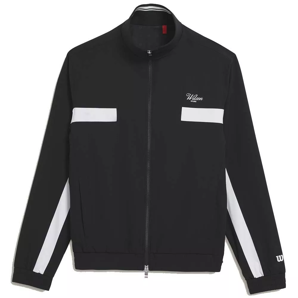 Wilson Grand Slam Jacke Herren Schwarz / Wei&szlig;
