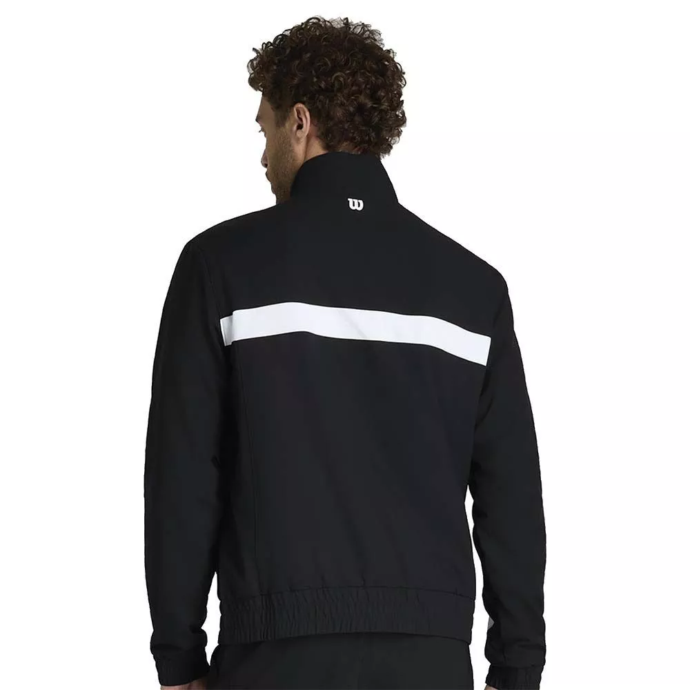 Wilson Grand Slam Jacke Herren Schwarz / Wei&szlig;