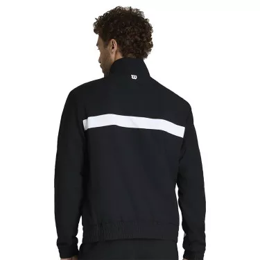 Wilson Grand Slam Jacke Herren Schwarz / Wei&szlig;