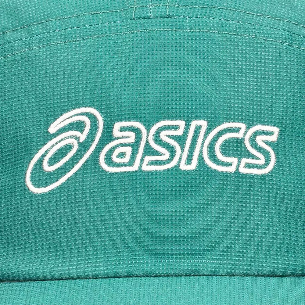 Asics Padel 5 Panel Cap Gr&uuml;n / Wei&szlig;