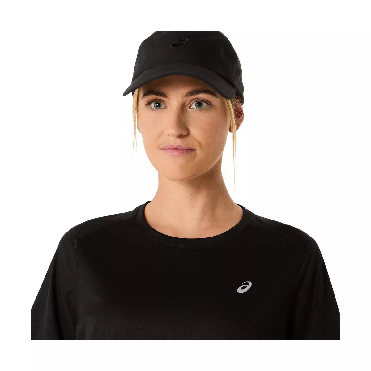 Asics Core SS T-Shirt Damen Schwarz