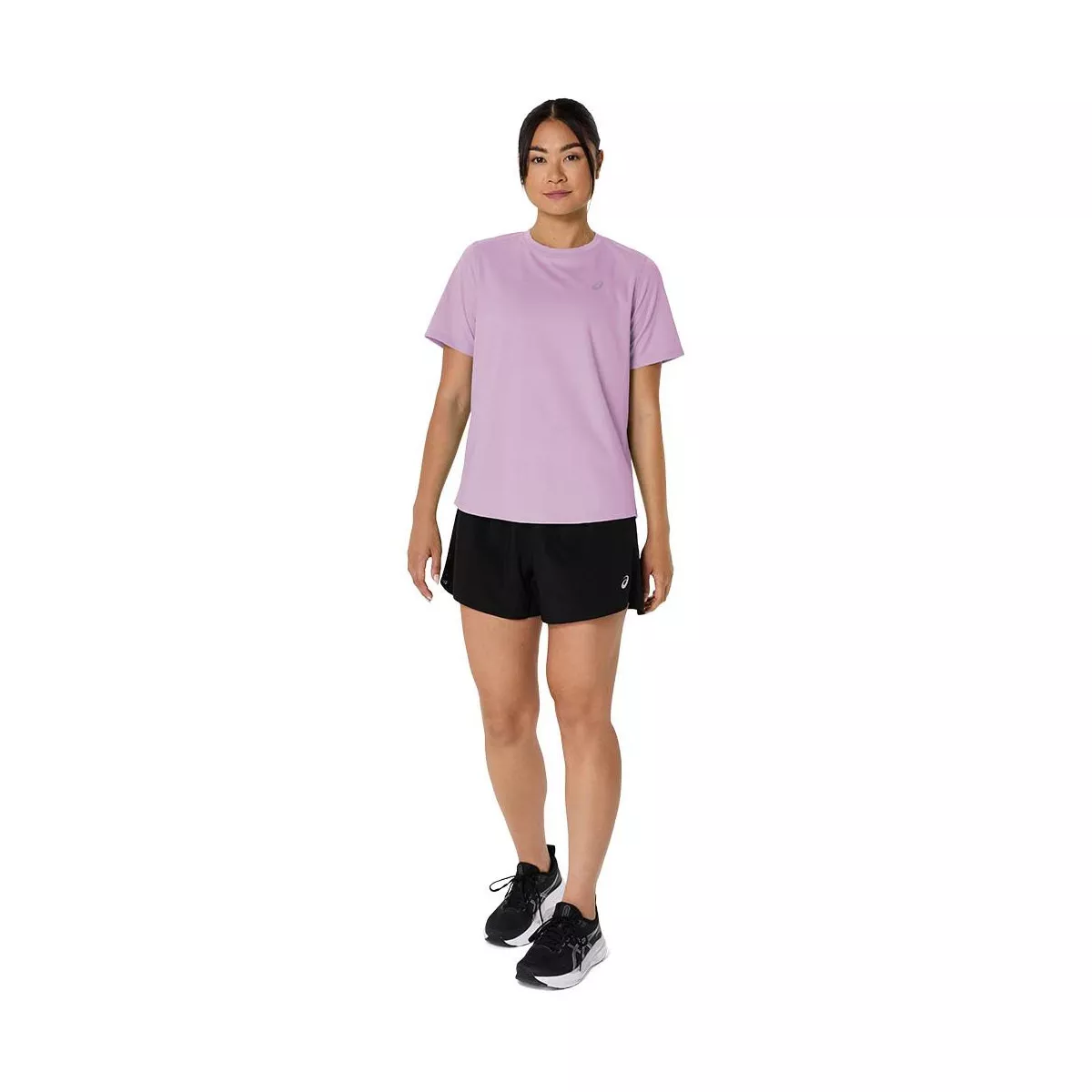 Asics Core SS T-Shirt Damen Rosa