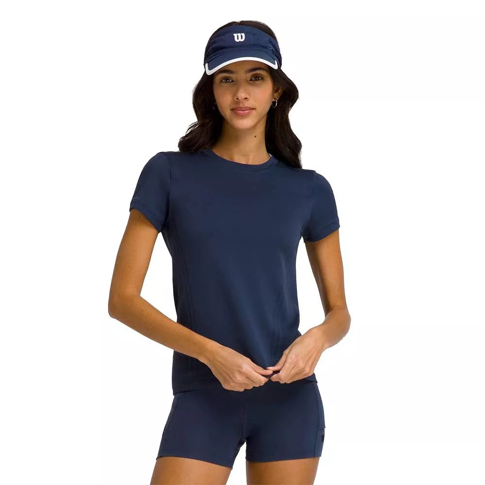 Wilson Pro Seamless T-Shirt Damen Marineblau