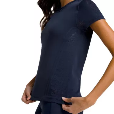 Wilson Pro Seamless T-Shirt Damen Marineblau