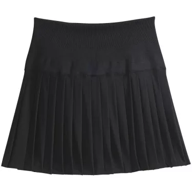 Wilson Midtown Tennisrock Damen Schwarz
