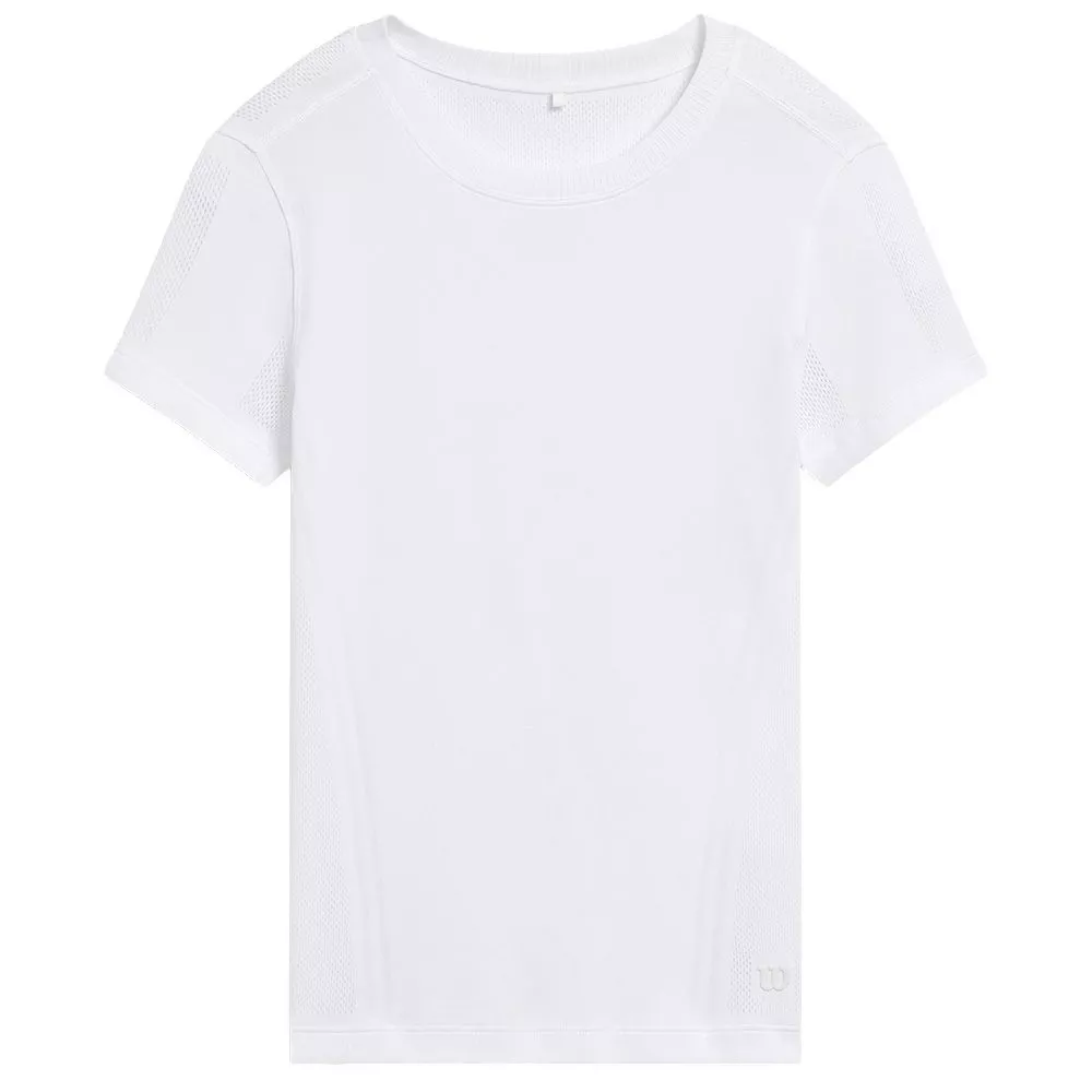 Wilson Pro Seamless T-Shirt Damen Wei&szlig;