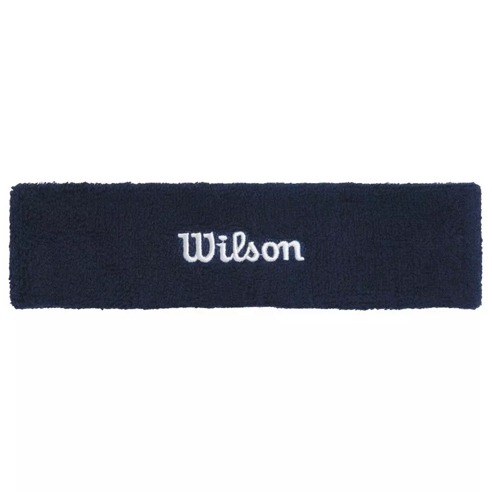 Wilson Stirnband Marineblau