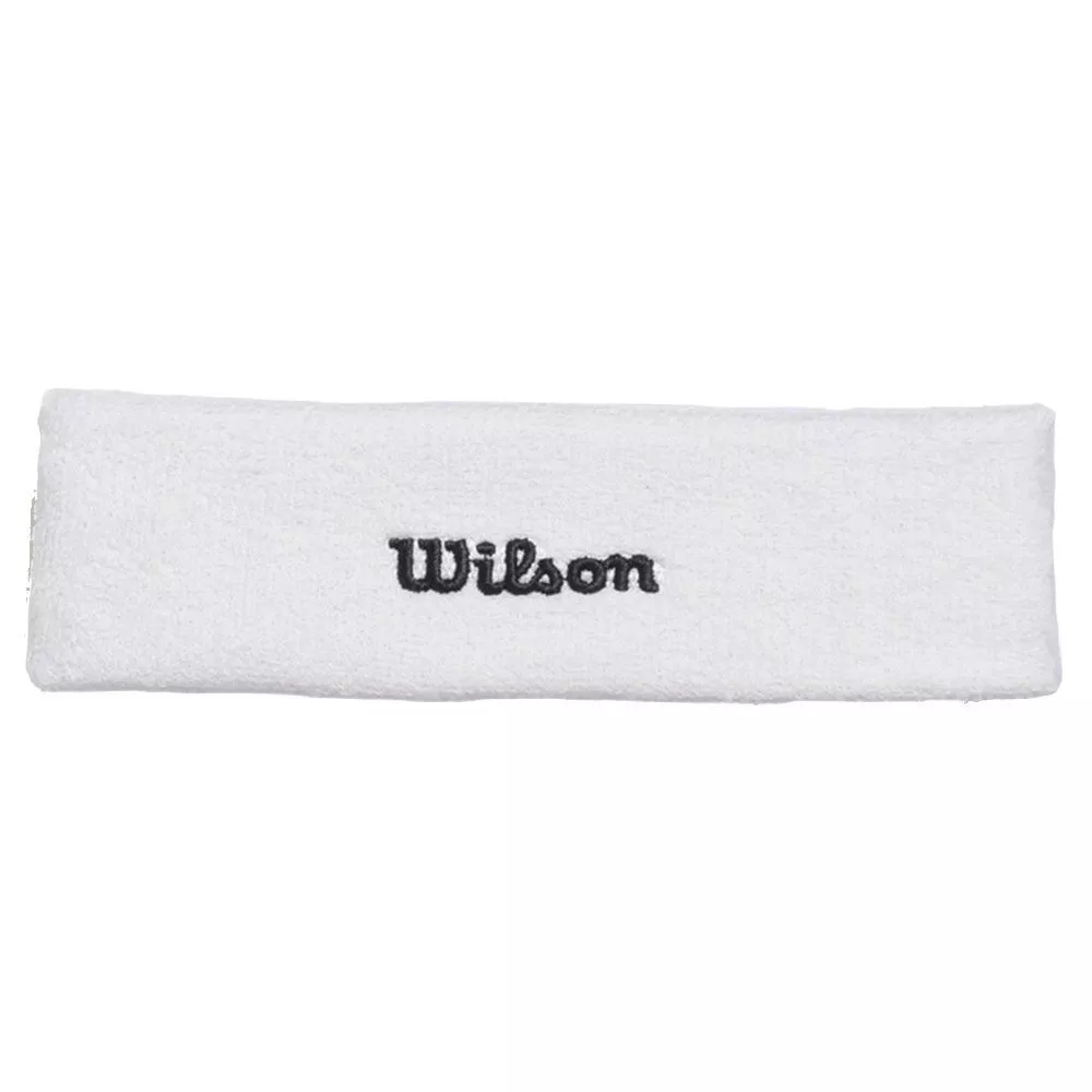 Wilson Stirnband Wei&szlig;