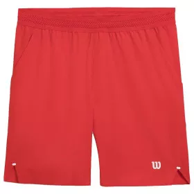 Wilson Tournament 18 cm Tennisshorts Herren Rot