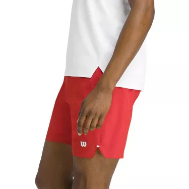 Wilson Tournament 18 cm Tennisshorts Herren Rot