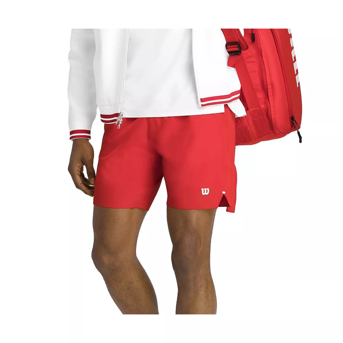 Wilson Tournament 18 cm Tennisshorts Herren Rot