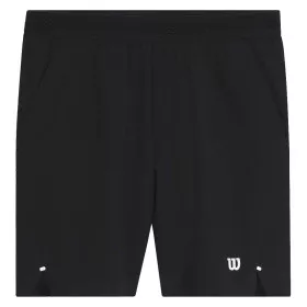 Wilson Tournament 18 cm Tennisshorts Herren Schwarz