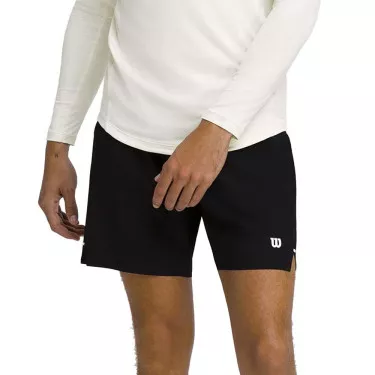 Wilson Tournament 18 cm Tennisshorts Herren Schwarz