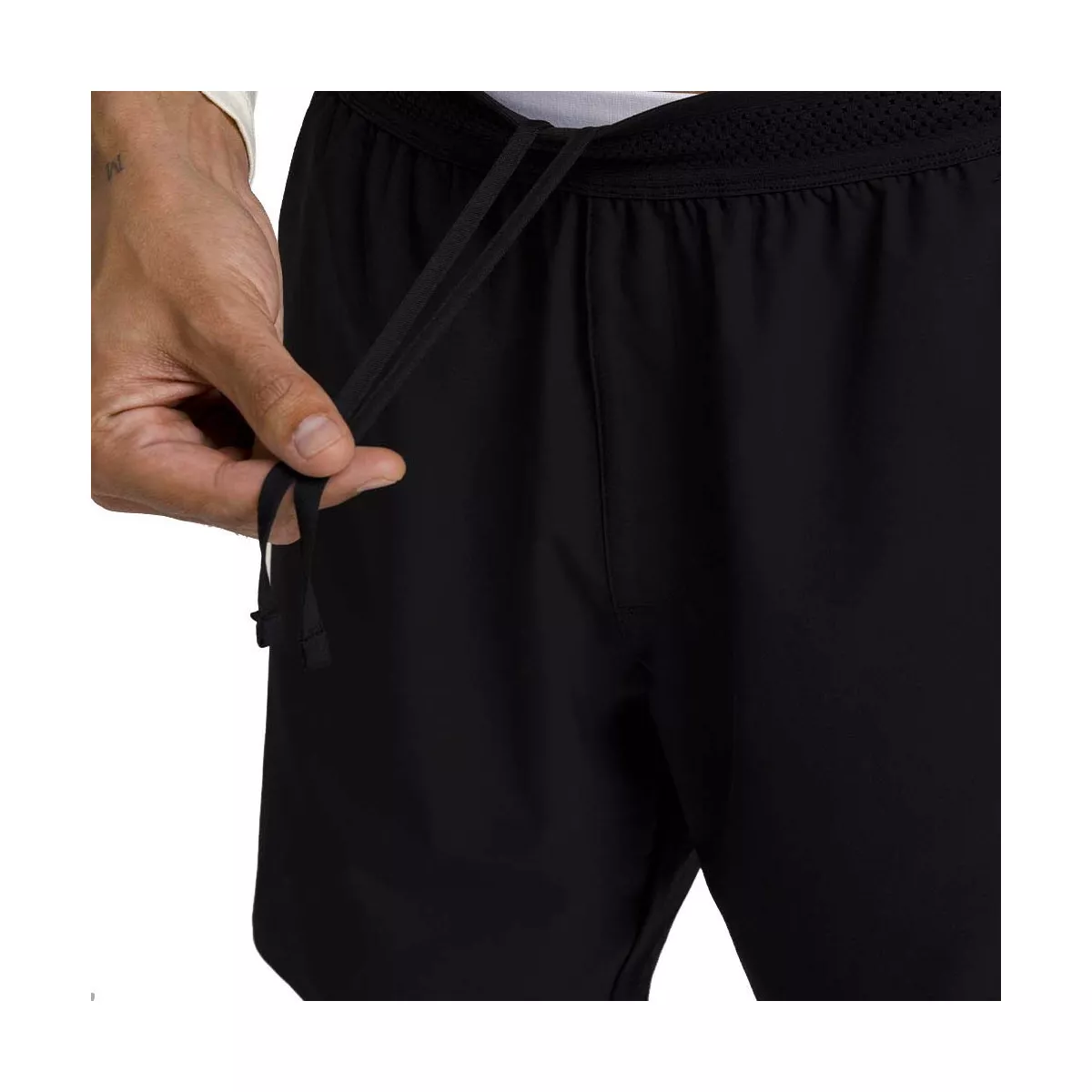 Wilson Tournament 18 cm Tennisshorts Herren Schwarz