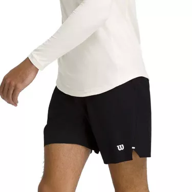 Wilson Tournament 18 cm Tennisshorts Herren Schwarz