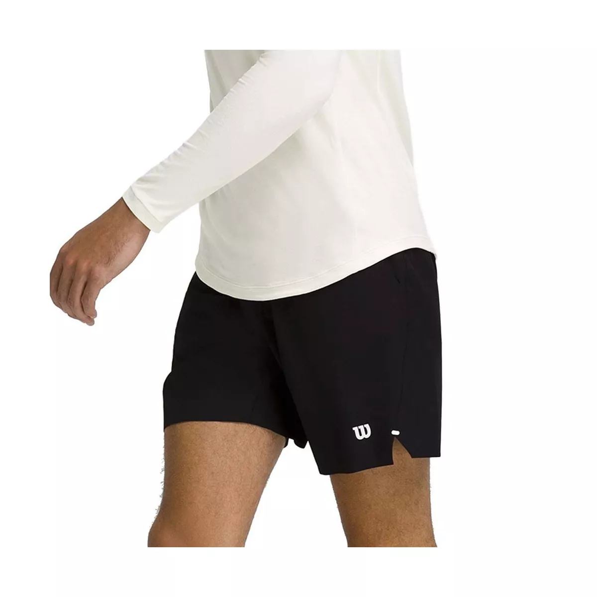 Wilson Tournament 18 cm Tennisshorts Herren Schwarz