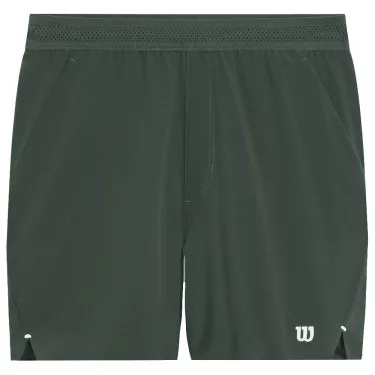 Wilson Tournament 18 cm Tennisshorts Herren Gr&uuml;n