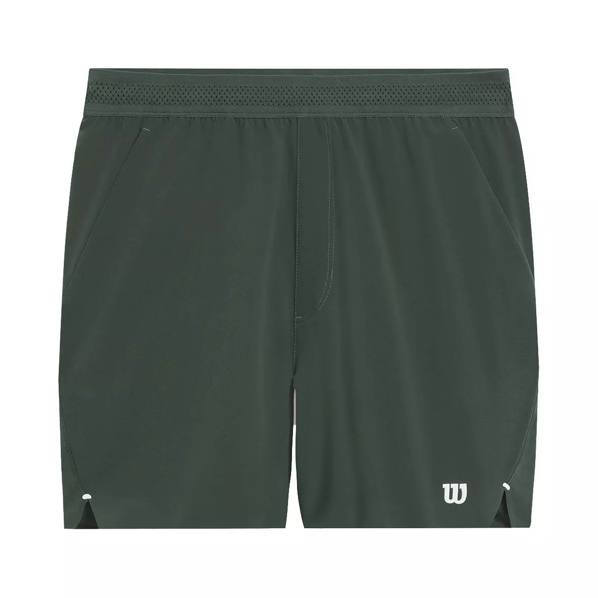 Wilson Tournament 18 cm Tennisshorts Herren Gr&uuml;n