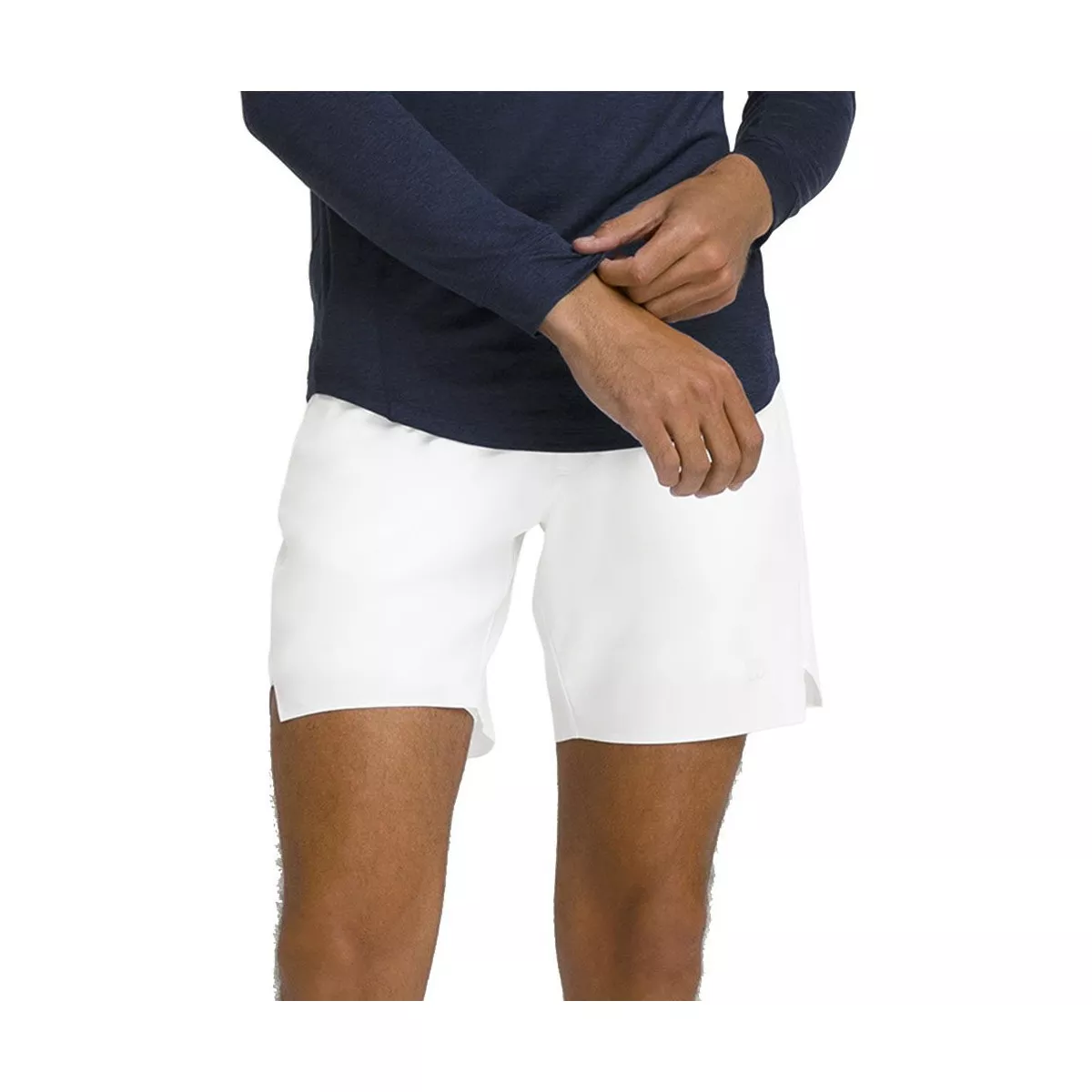 Wilson Tournament 18 cm Tennisshorts Herren Wei&szlig;
