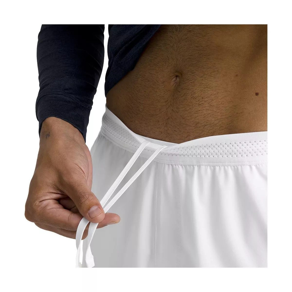 Wilson Tournament 18 cm Tennisshorts Herren Wei&szlig;