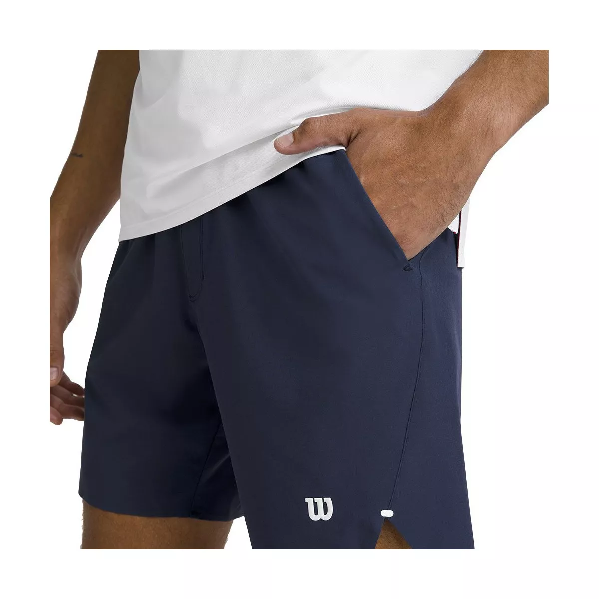 Wilson Tournament 18 cm Tennisshorts Herren Marineblau