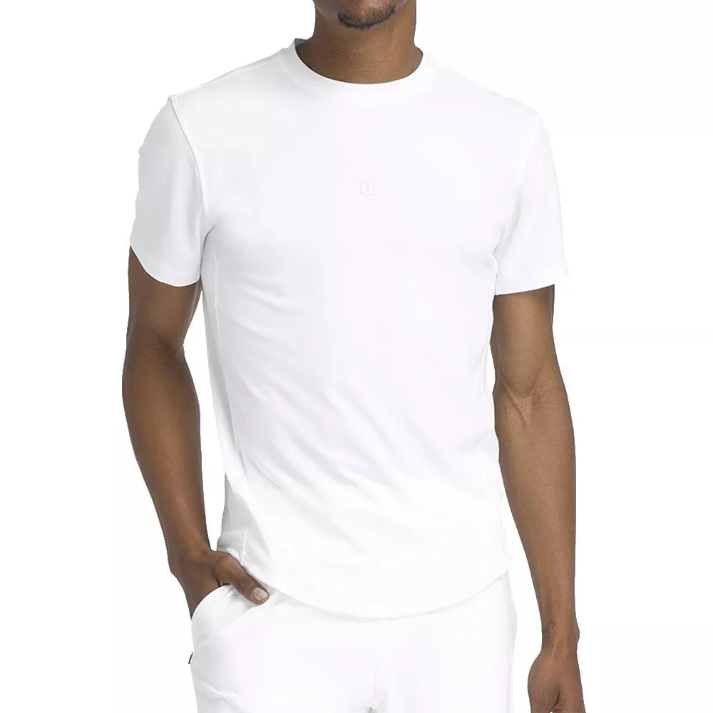 Wilson Everyday Performance T-Shirt Herren Wei&szlig;