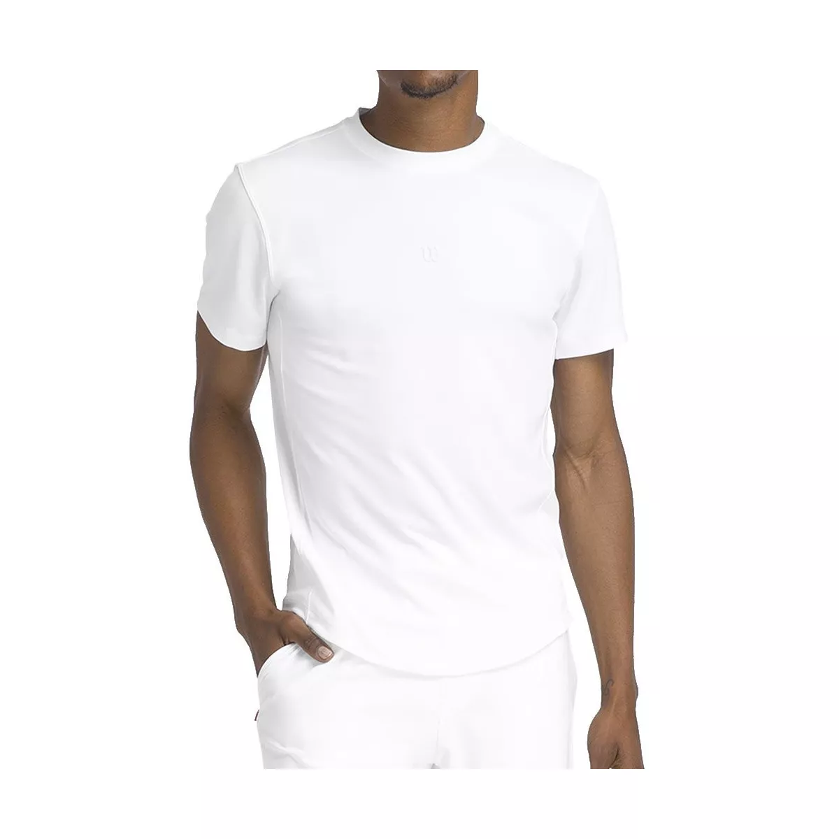 Wilson Everyday Performance T-Shirt Herren Wei&szlig;