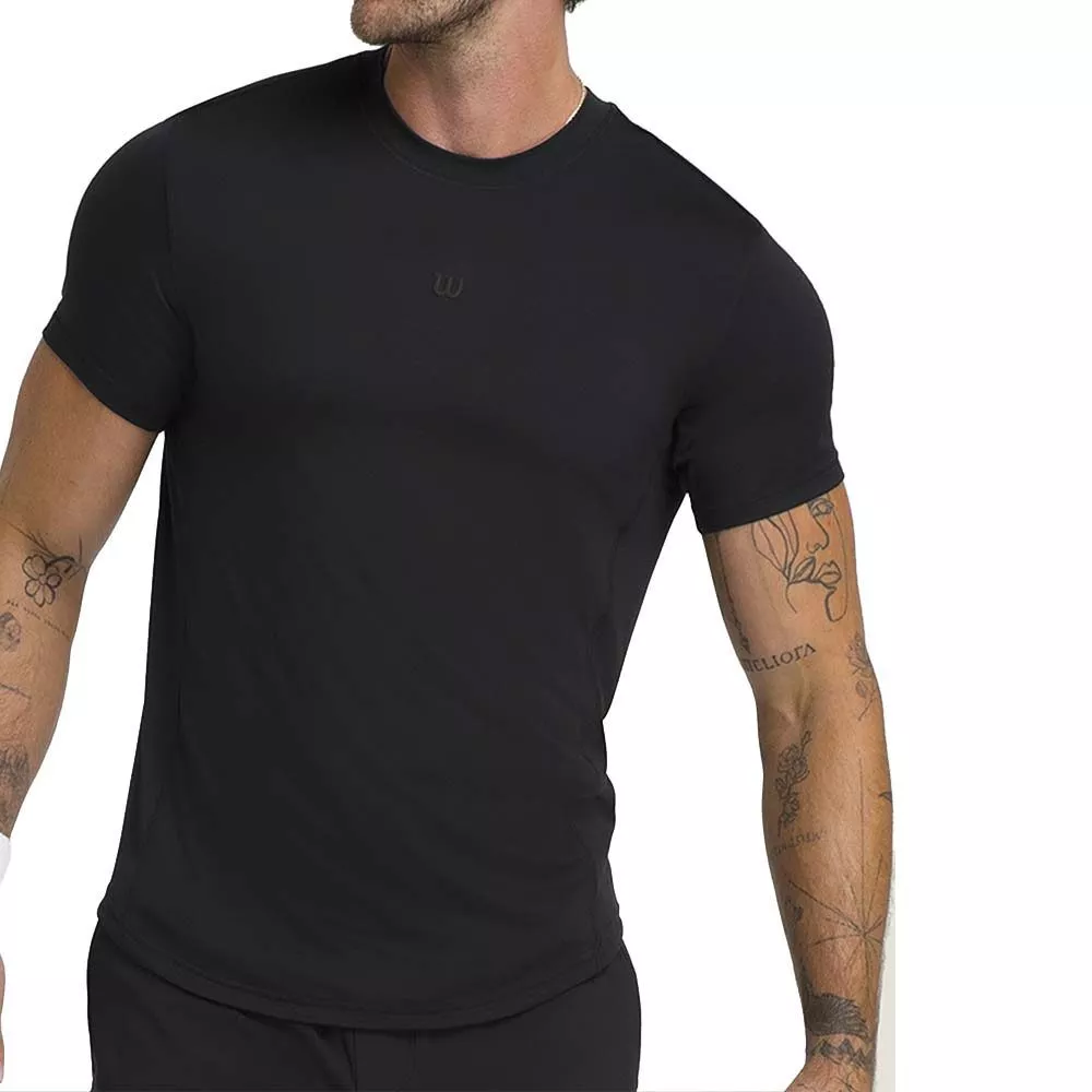 Wilson Everyday Performance T-Shirt Herren Schwarz