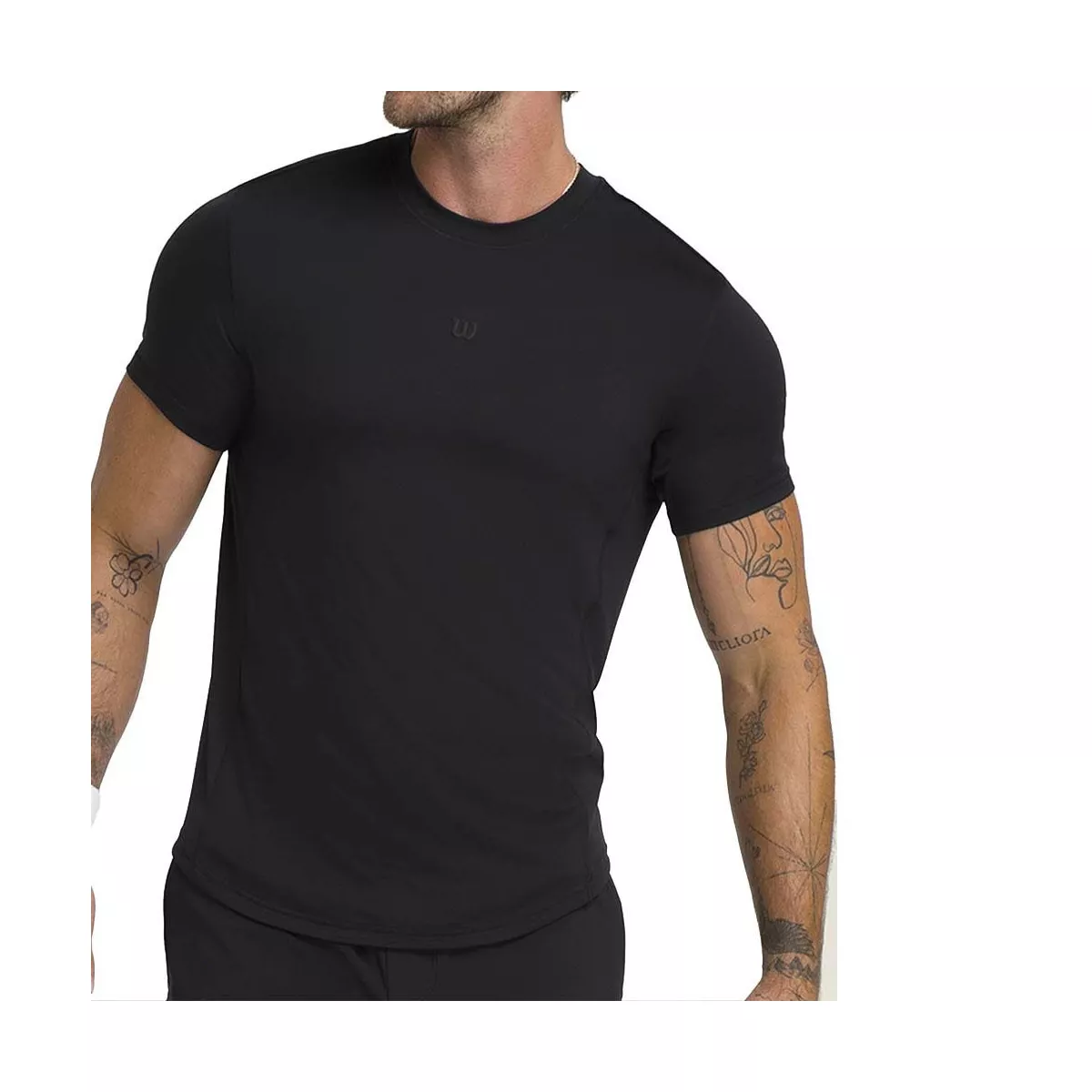 Wilson Everyday Performance T-Shirt Herren Schwarz