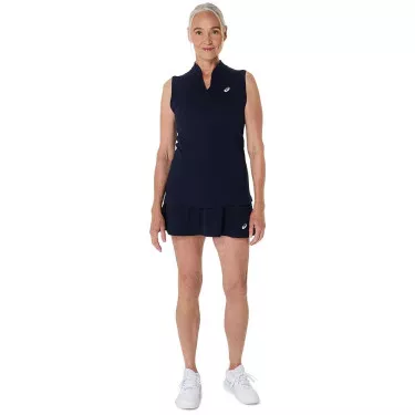Asics Court Tennisrock Marineblau