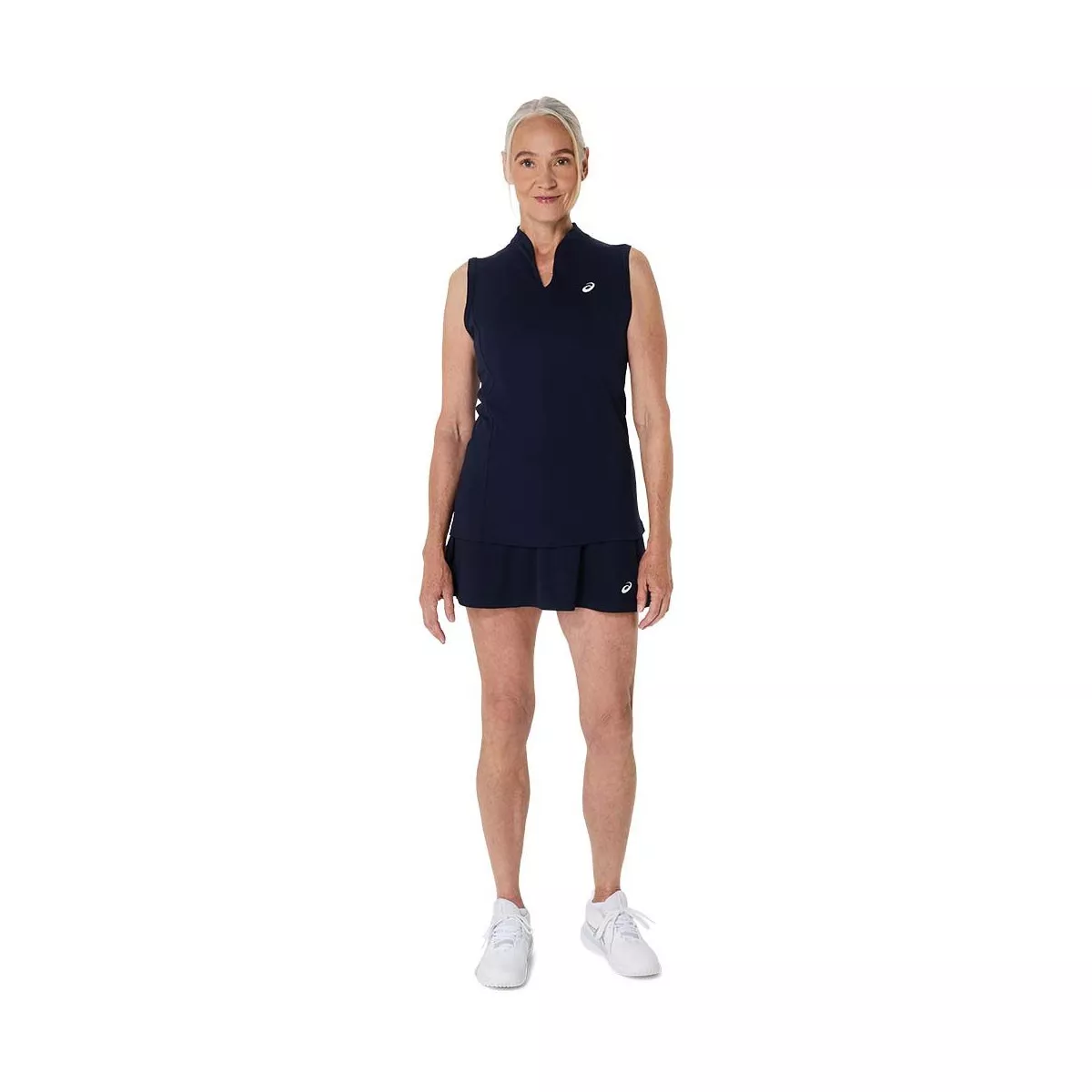 Asics Court Tennisrock Marineblau