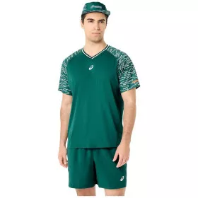 Asics Padel Court SS T-Shirt Gr&uuml;n