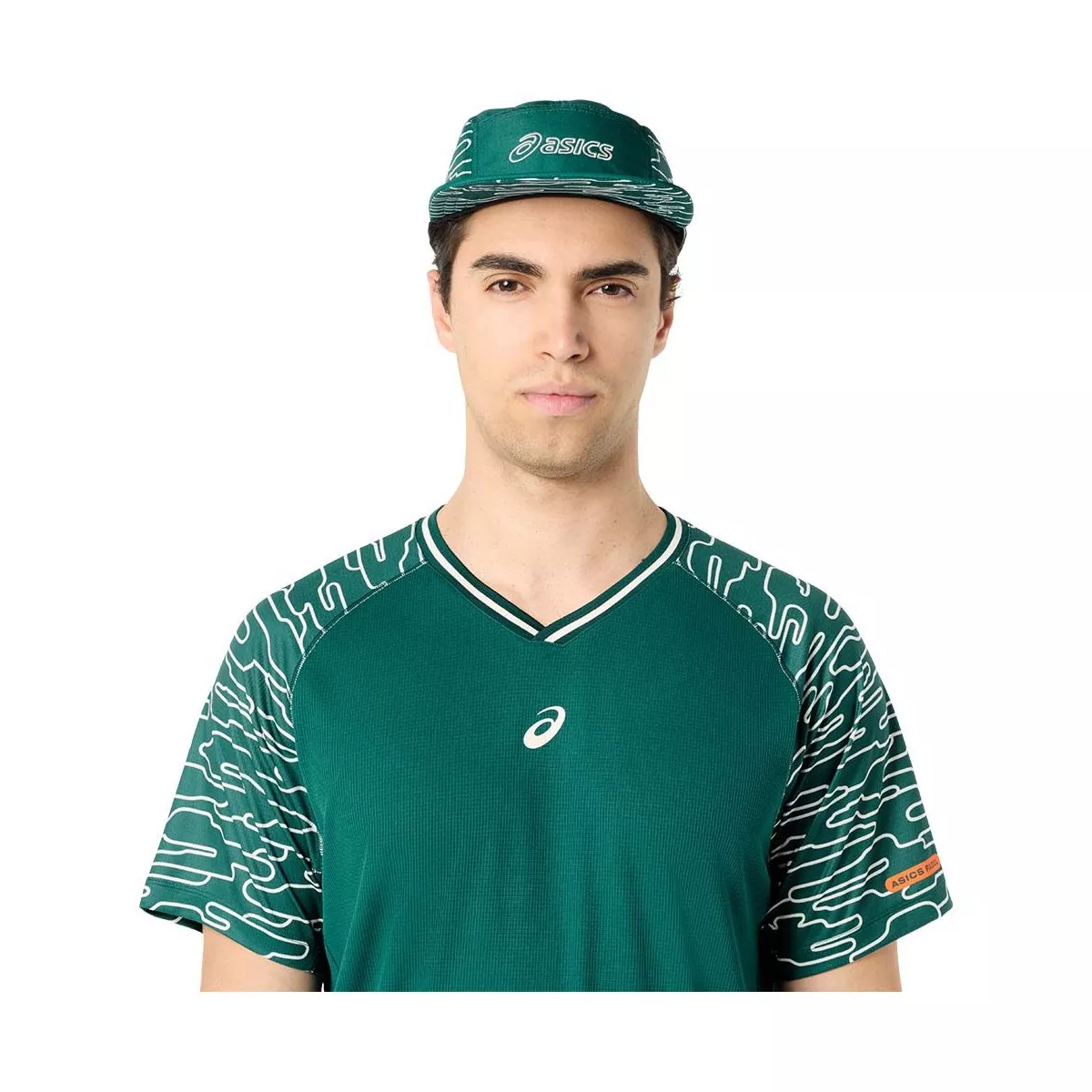 Asics Padel Court SS T-Shirt Gr&uuml;n