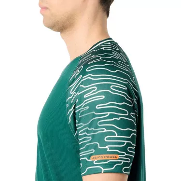 Asics Padel Court SS T-Shirt Gr&uuml;n