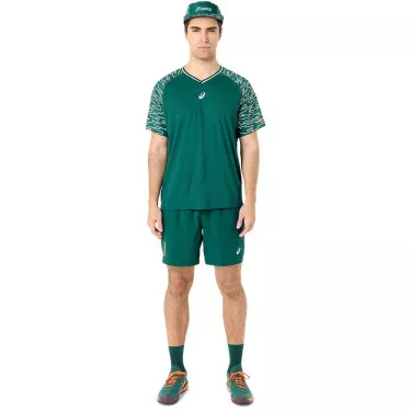 Asics Padel Court SS T-Shirt Gr&uuml;n