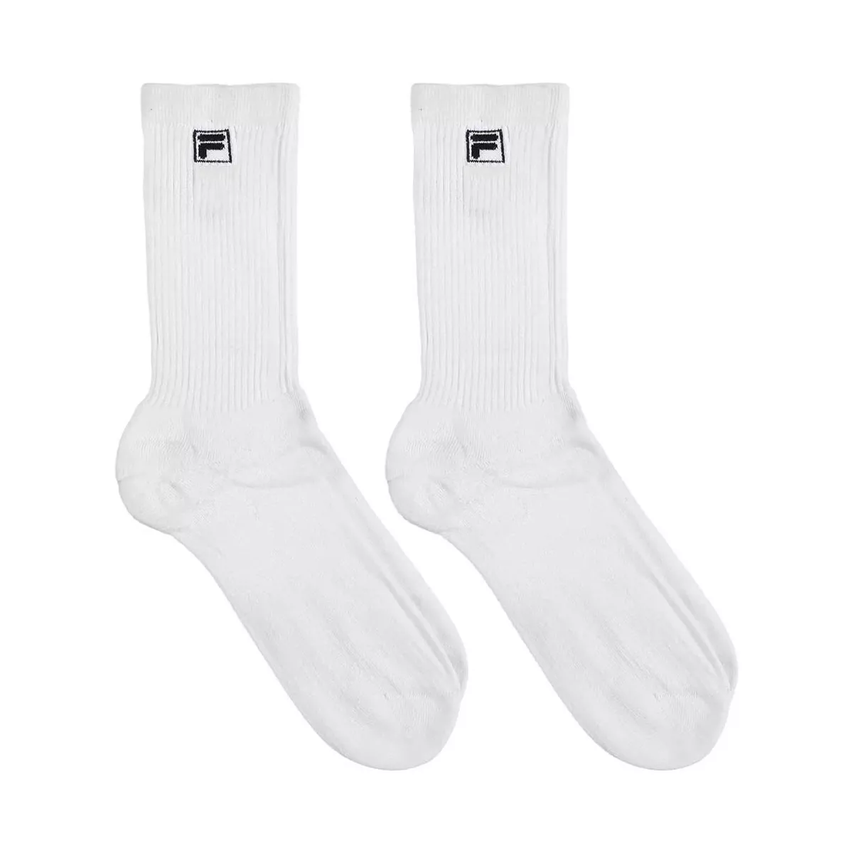 Fila Box Premium Crew Socken Wei&szlig; 2er-Pack