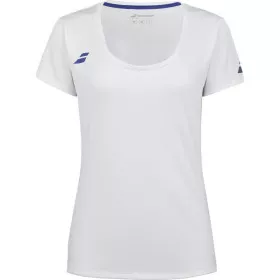 Babolat Play Cap T-Shirt M&auml;dchen Wei&szlig;