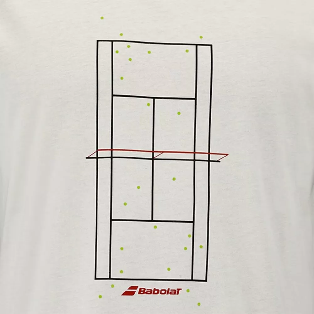 Babolat Exercise Message T-Shirt Creme