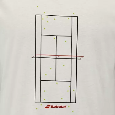 Babolat Exercise Message T-Shirt Creme
