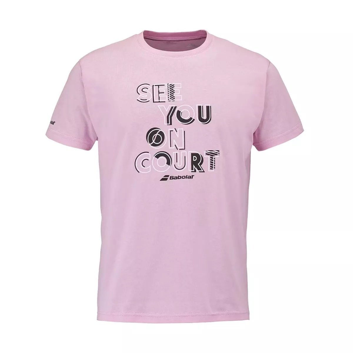 Babolat Exercise Message T-Shirt Rosa