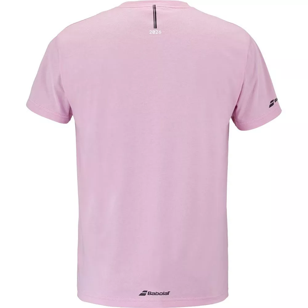 Babolat Exercise Message T-Shirt Rosa
