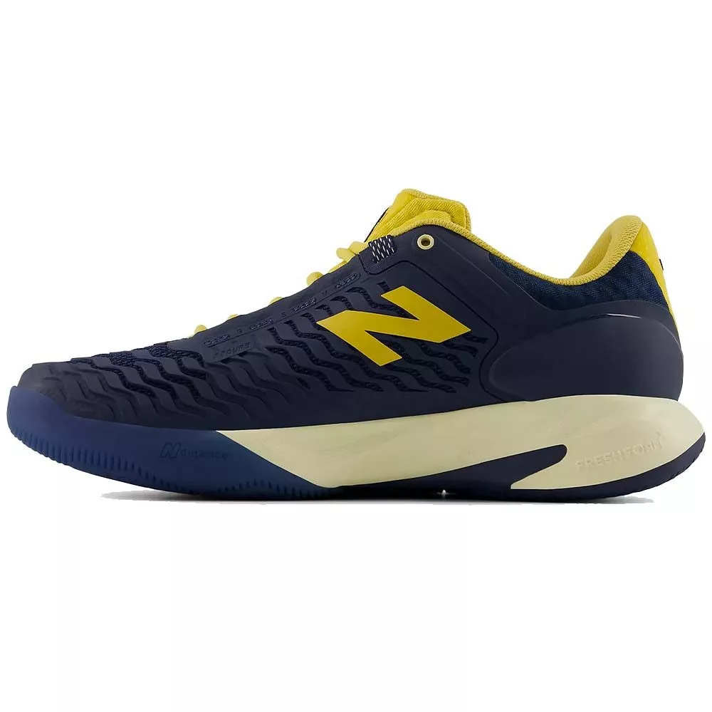New Balance Fresh Foam X CT-Rally v2 Tennisschuhe Marineblau / Gelb