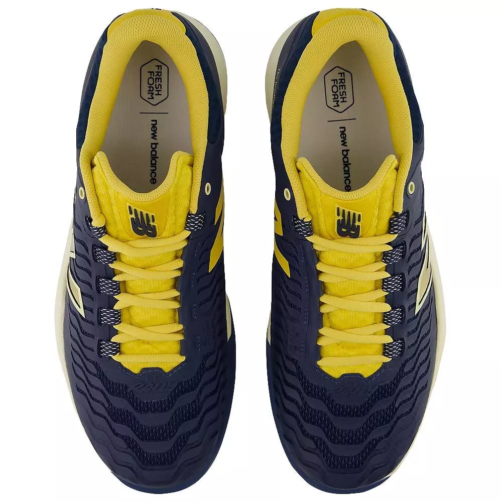New Balance Fresh Foam X CT-Rally v2 Tennisschuhe Marineblau / Gelb