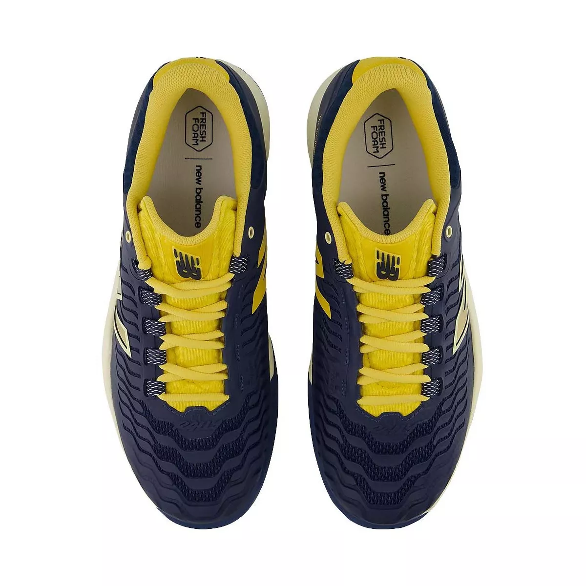 New Balance Fresh Foam X CT-Rally v2 Tennisschuhe Marineblau / Gelb